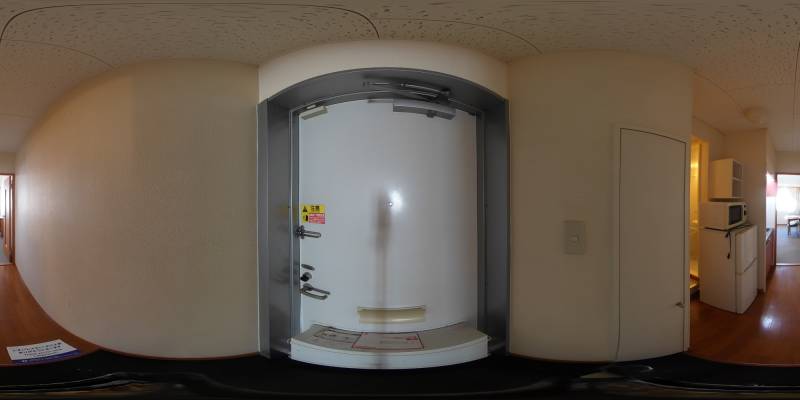 パノラマ画像玄関