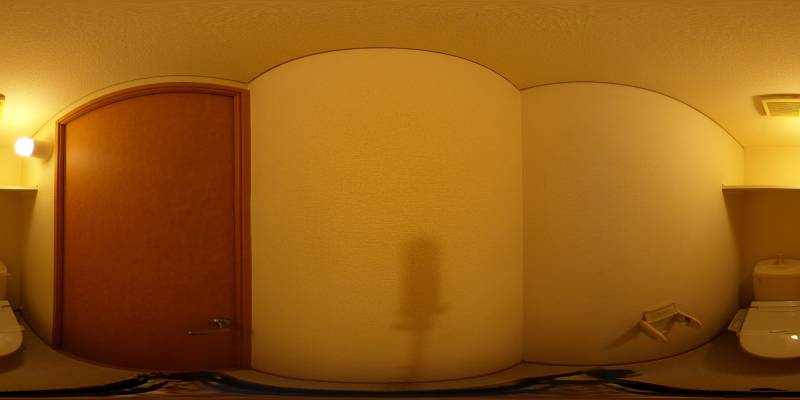 パノラマ画像トイレ