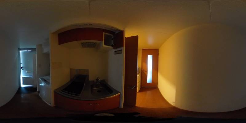 パノラマ画像キッチン