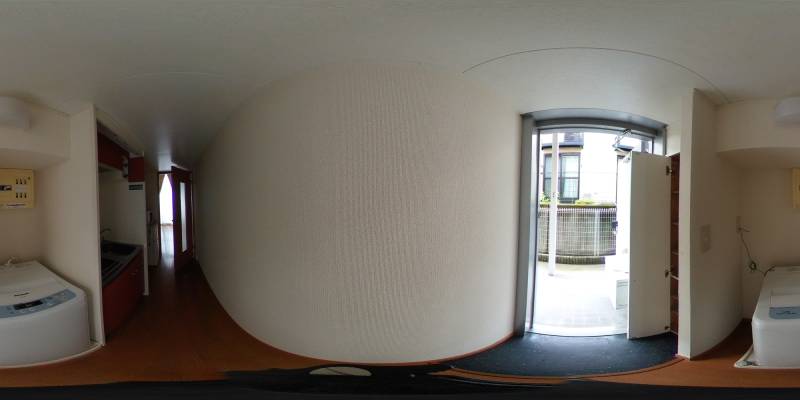 パノラマ画像玄関