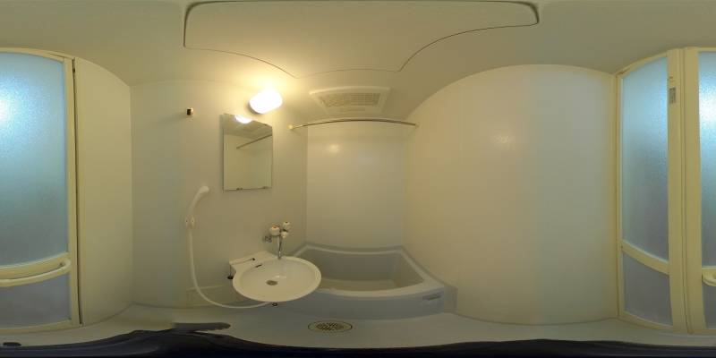 パノラマ画像バスルーム