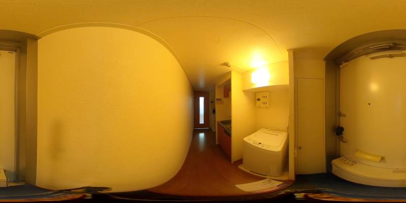 パノラマ画像玄関