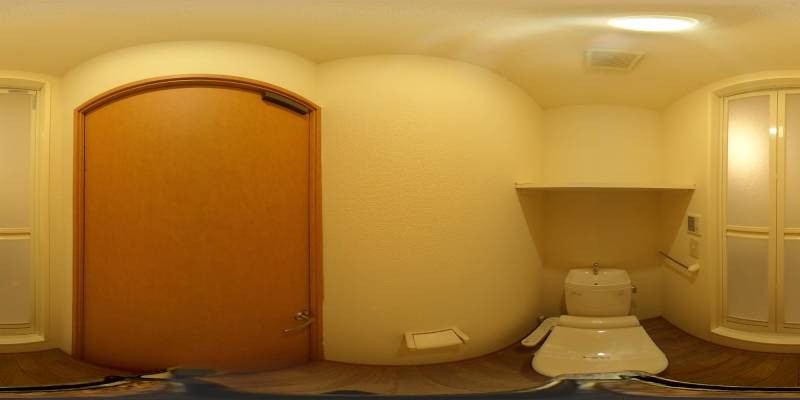 パノラマ画像トイレ