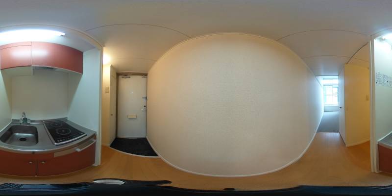 パノラマ画像キッチン