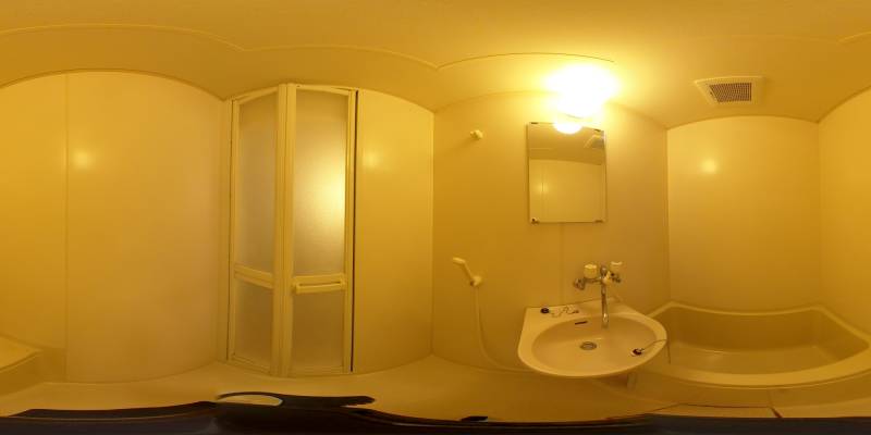 パノラマ画像バスルーム