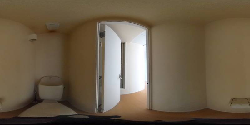 パノラマ画像トイレ