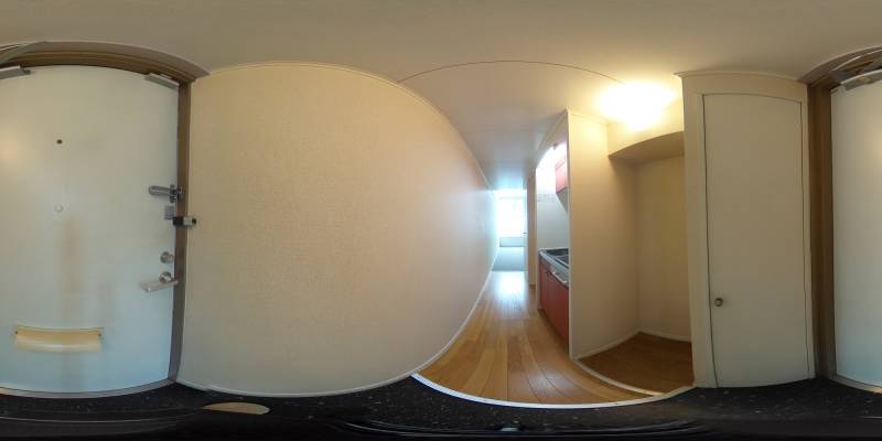 パノラマ画像玄関