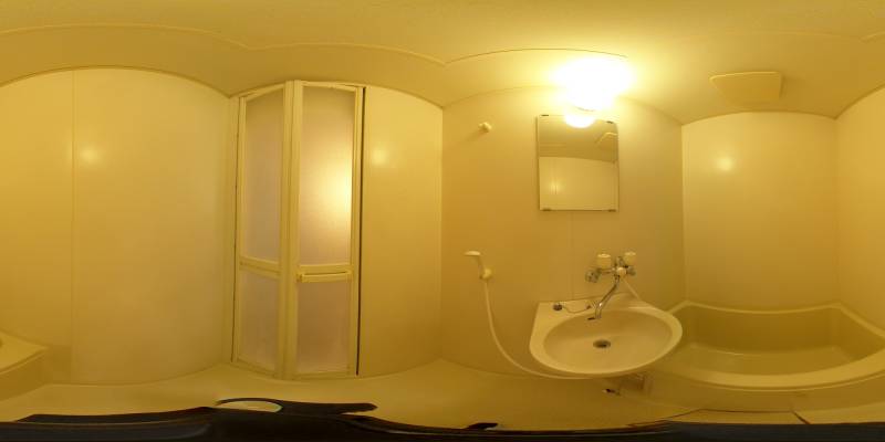 パノラマ画像バスルーム