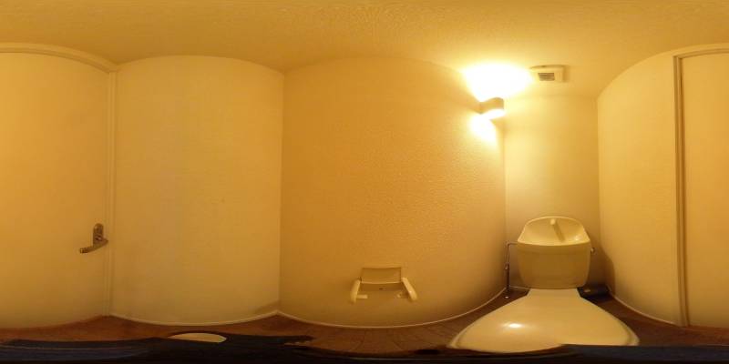 パノラマ画像トイレ