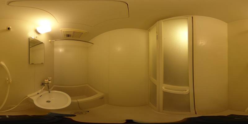 パノラマ画像バスルーム