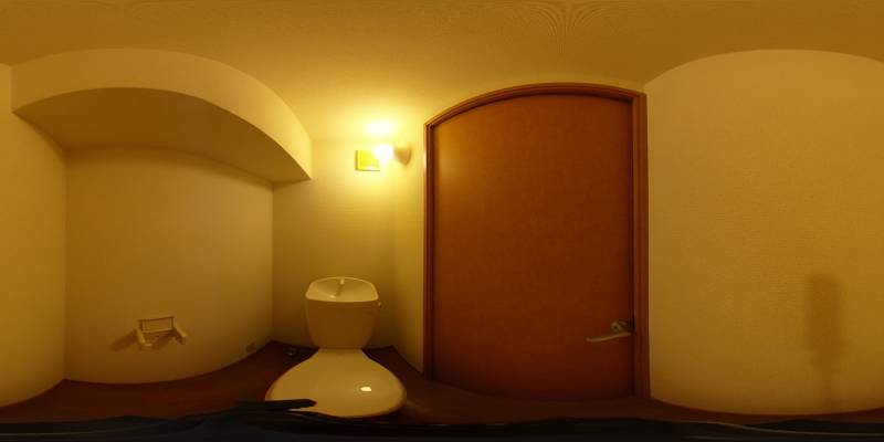 パノラマ画像トイレ