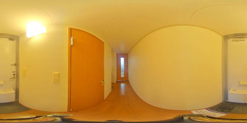 パノラマ画像玄関