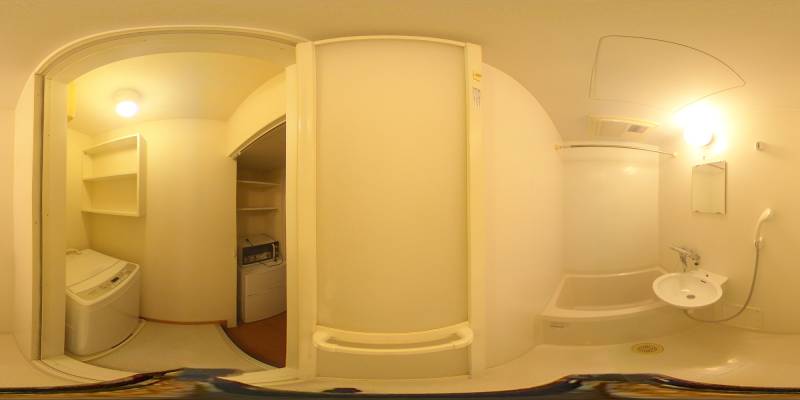 パノラマ画像バスルーム