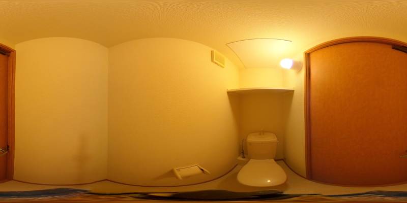 パノラマ画像トイレ