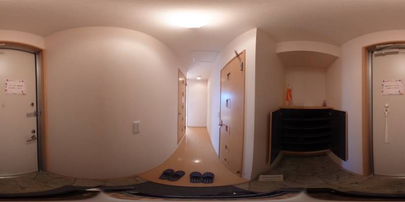 パノラマ画像玄関