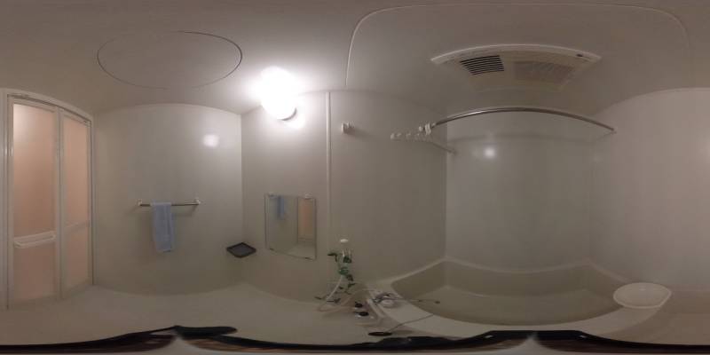 パノラマ画像バスルーム