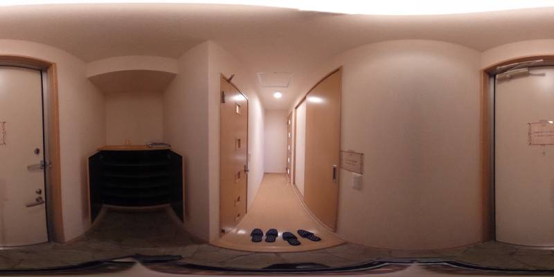 パノラマ画像玄関