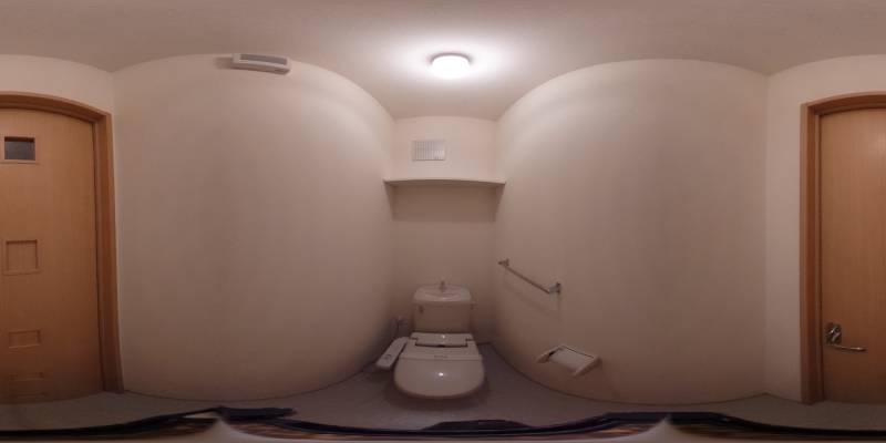 パノラマ画像トイレ