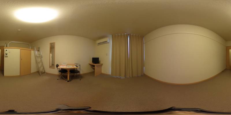 パノラマ画像洋室