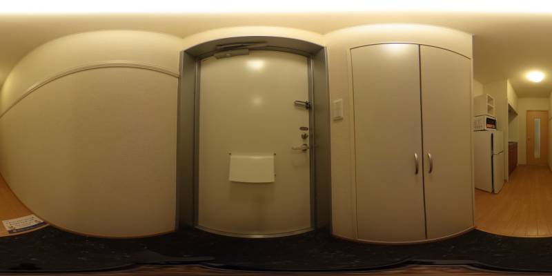 パノラマ画像玄関