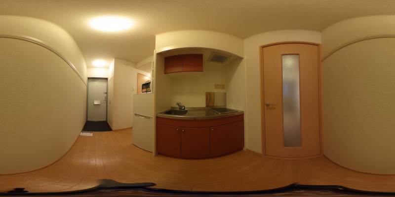 パノラマ画像キッチン