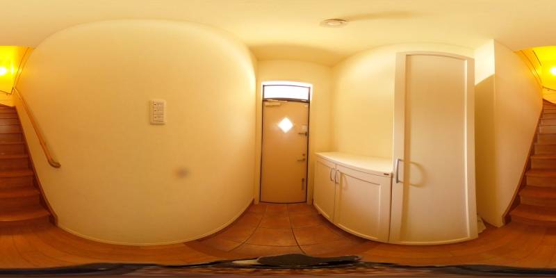 パノラマ画像玄関