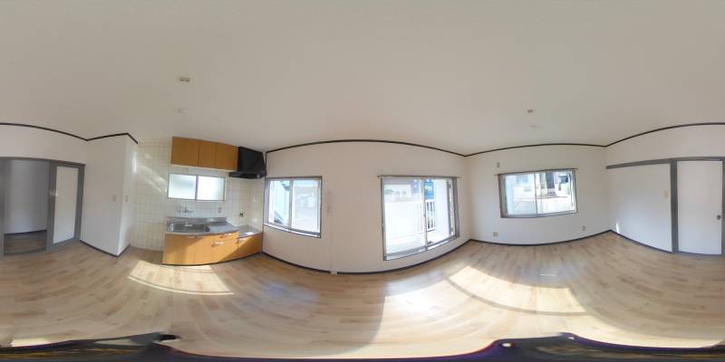 パノラマ画像リビング