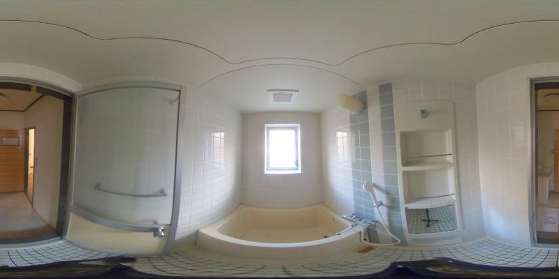 パノラマ画像バスルーム