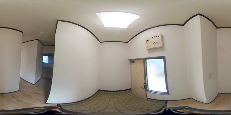 パノラマ画像玄関