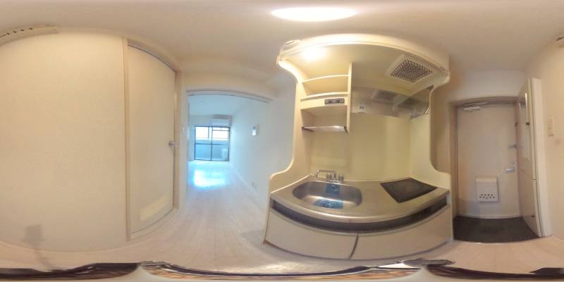 パノラマ画像キッチン