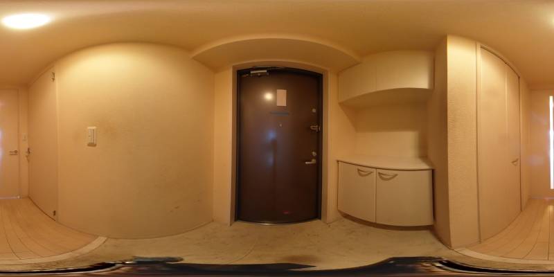 パノラマ画像玄関