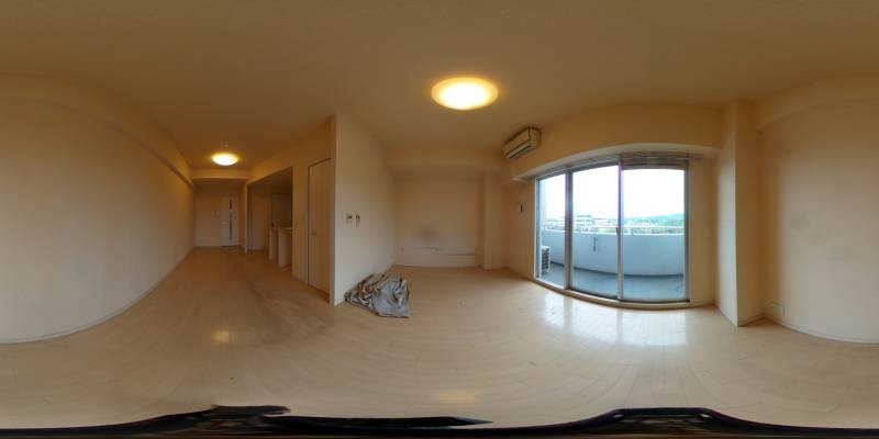 パノラマ画像リビング