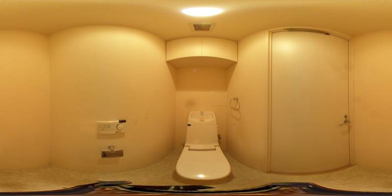 パノラマ画像トイレ