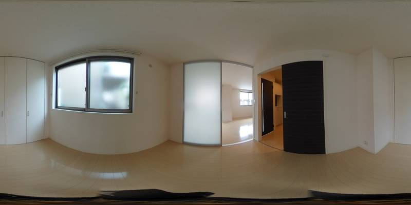 パノラマ画像洋室