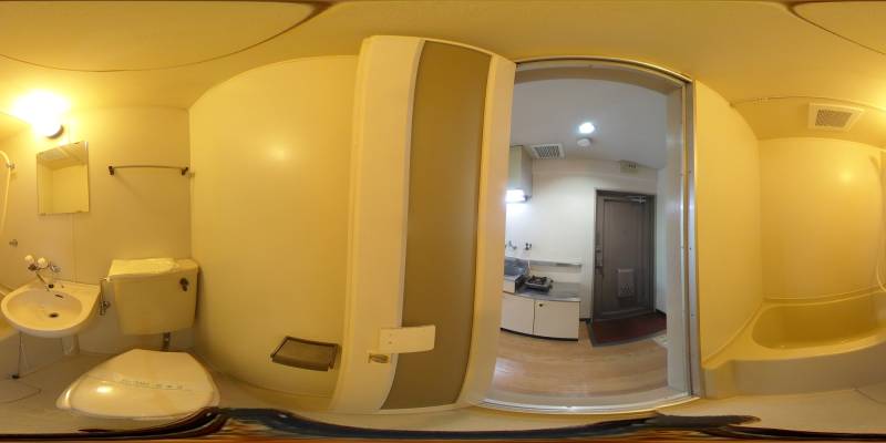 パノラマ画像トイレ