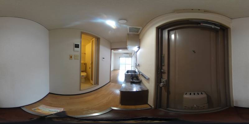 パノラマ画像玄関