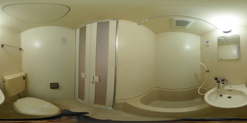 パノラマ画像バスルーム