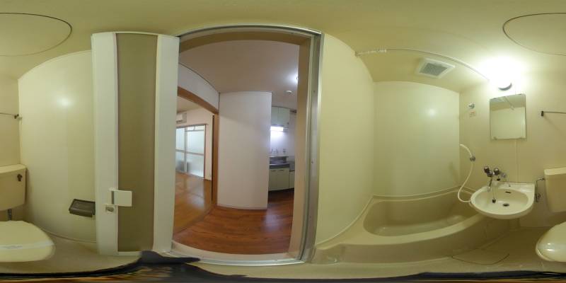 パノラマ画像トイレ