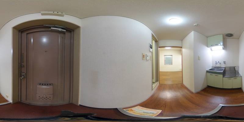 パノラマ画像玄関