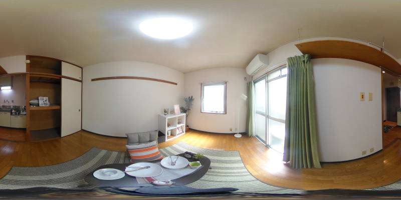 パノラマ画像洋室