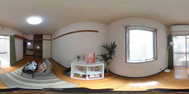 パノラマ画像洋室