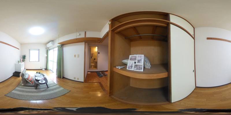 パノラマ画像収納