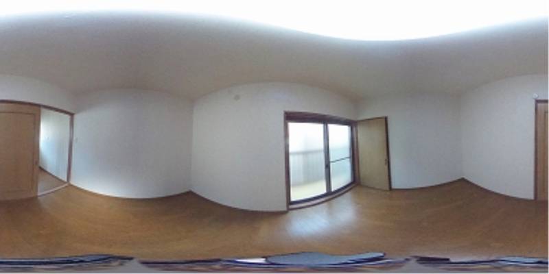 パノラマ画像洋室