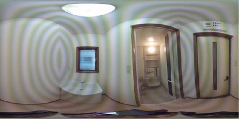 パノラマ画像洗面所