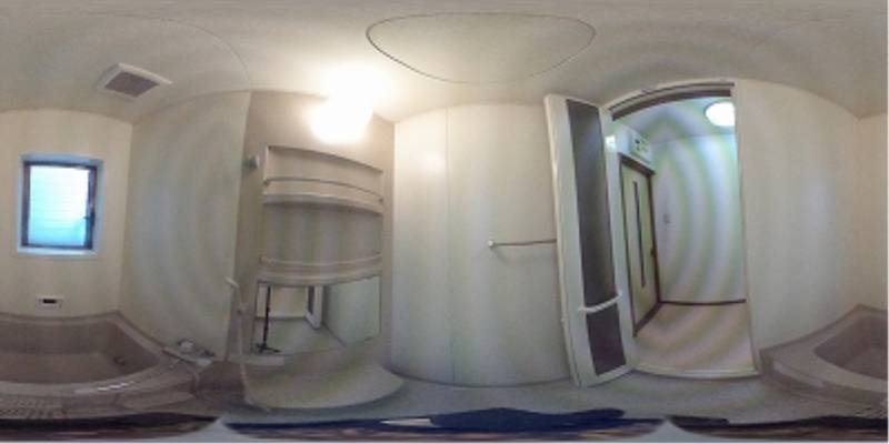 パノラマ画像バスルーム