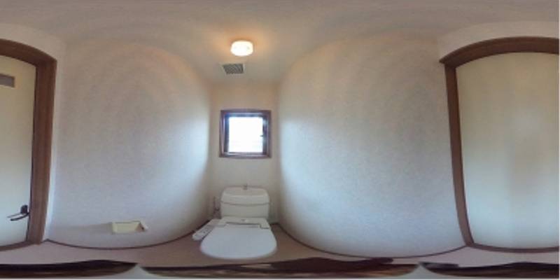 パノラマ画像トイレ