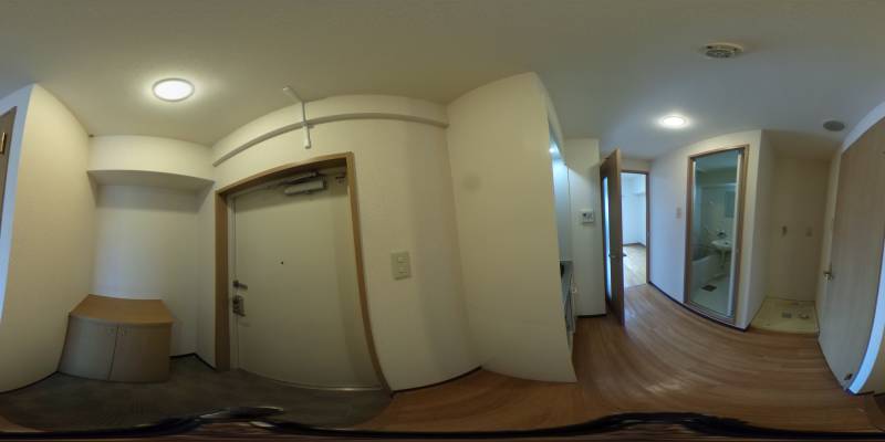 パノラマ画像玄関