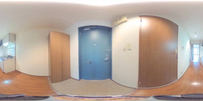 パノラマ画像玄関