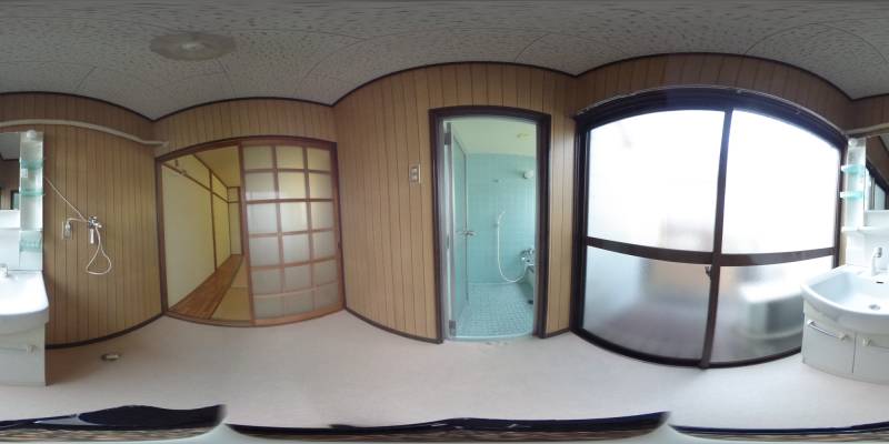 パノラマ画像洗面所