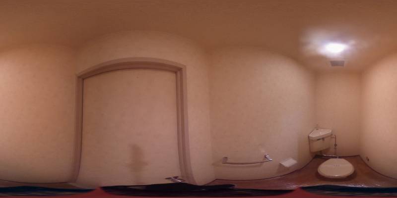 パノラマ画像トイレ